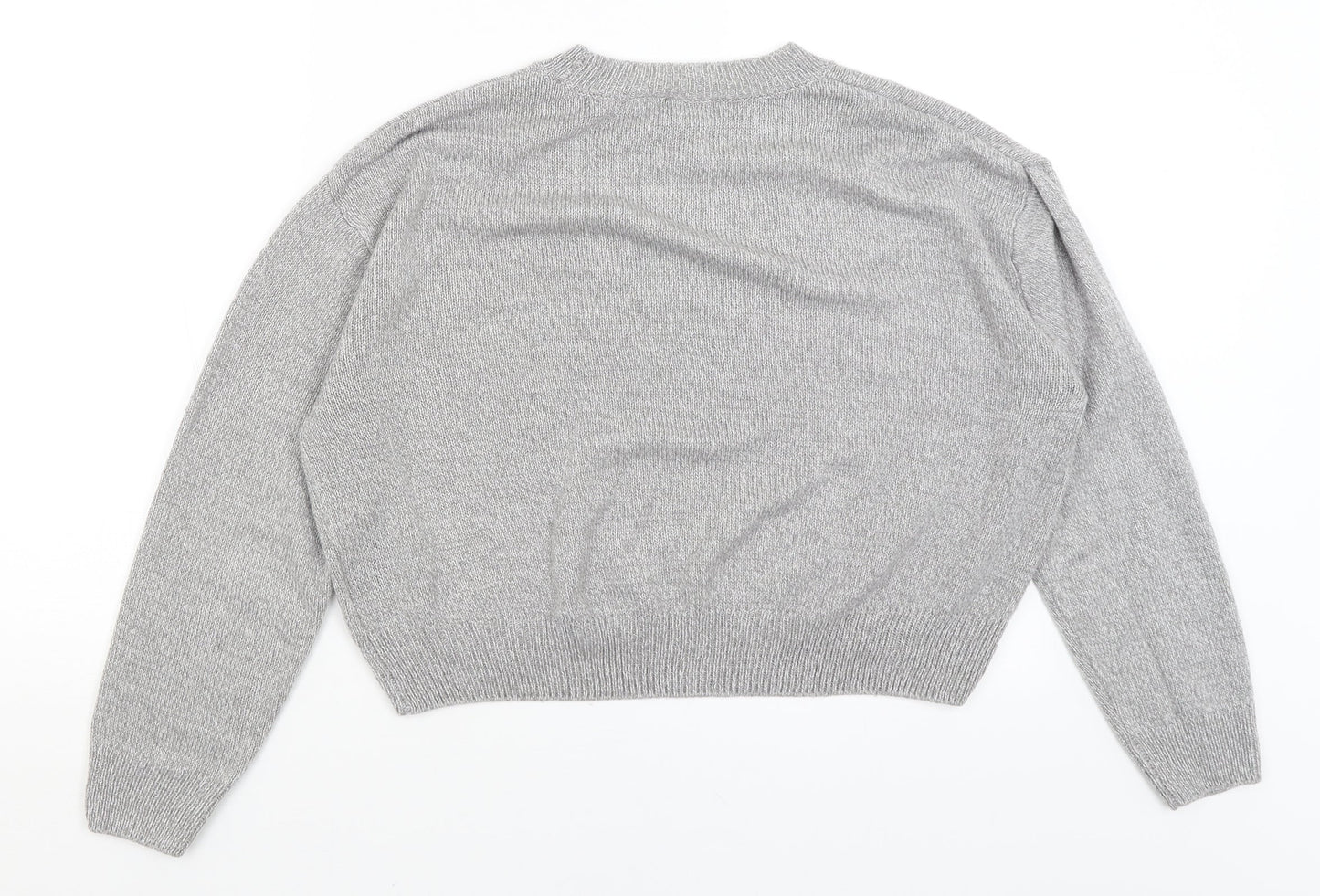 Divided Womens Grey   Pullover Jumper Size XS