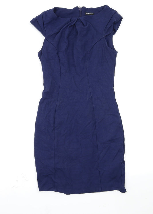 Warehouse Womens Blue   Bodycon  Size 12