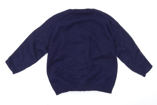 Marks and Spencer Womens Blue   Full Zip Jumper Size 10