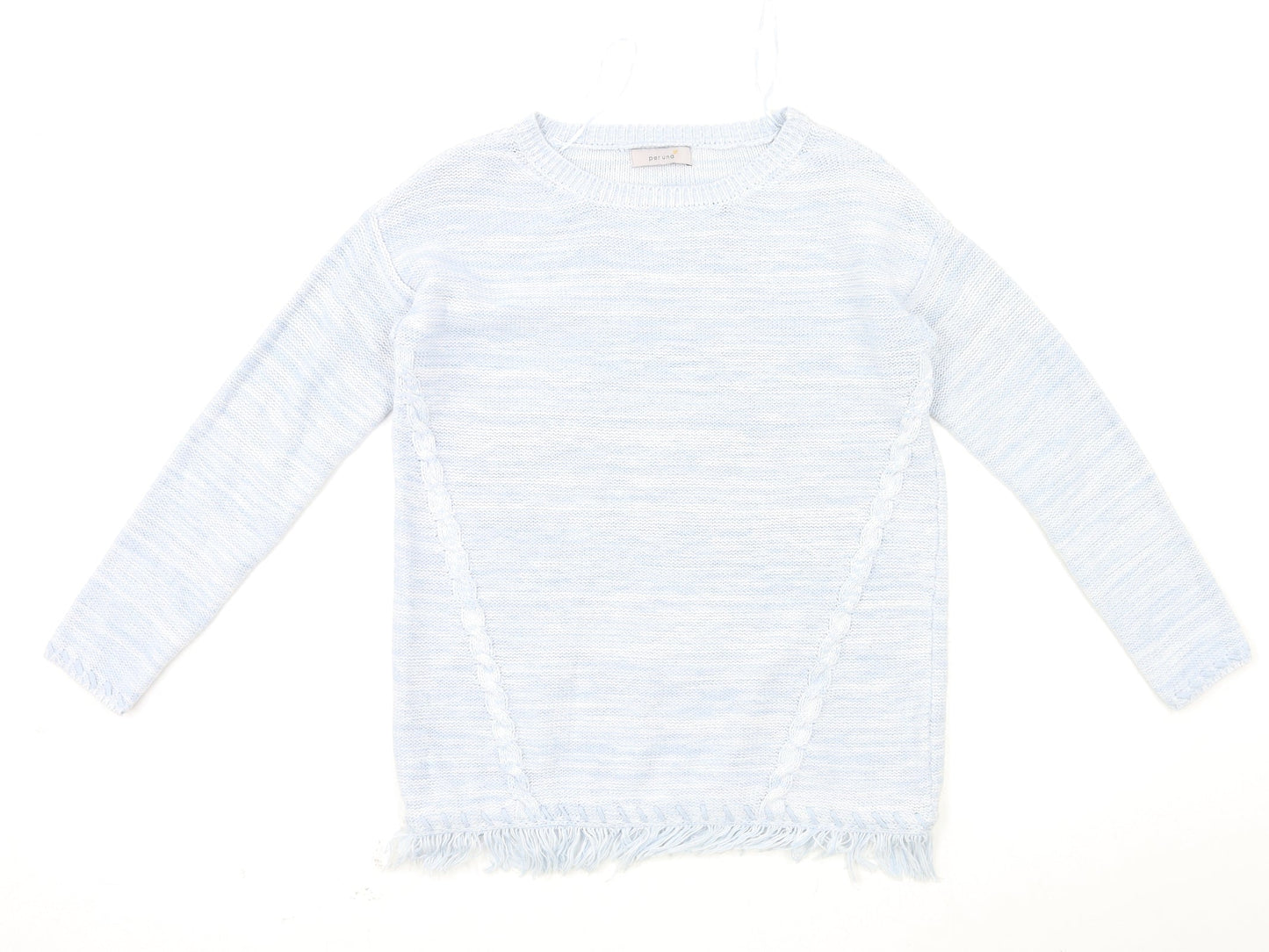 Marks and Spencer Womens Blue   Pullover Jumper Size 8