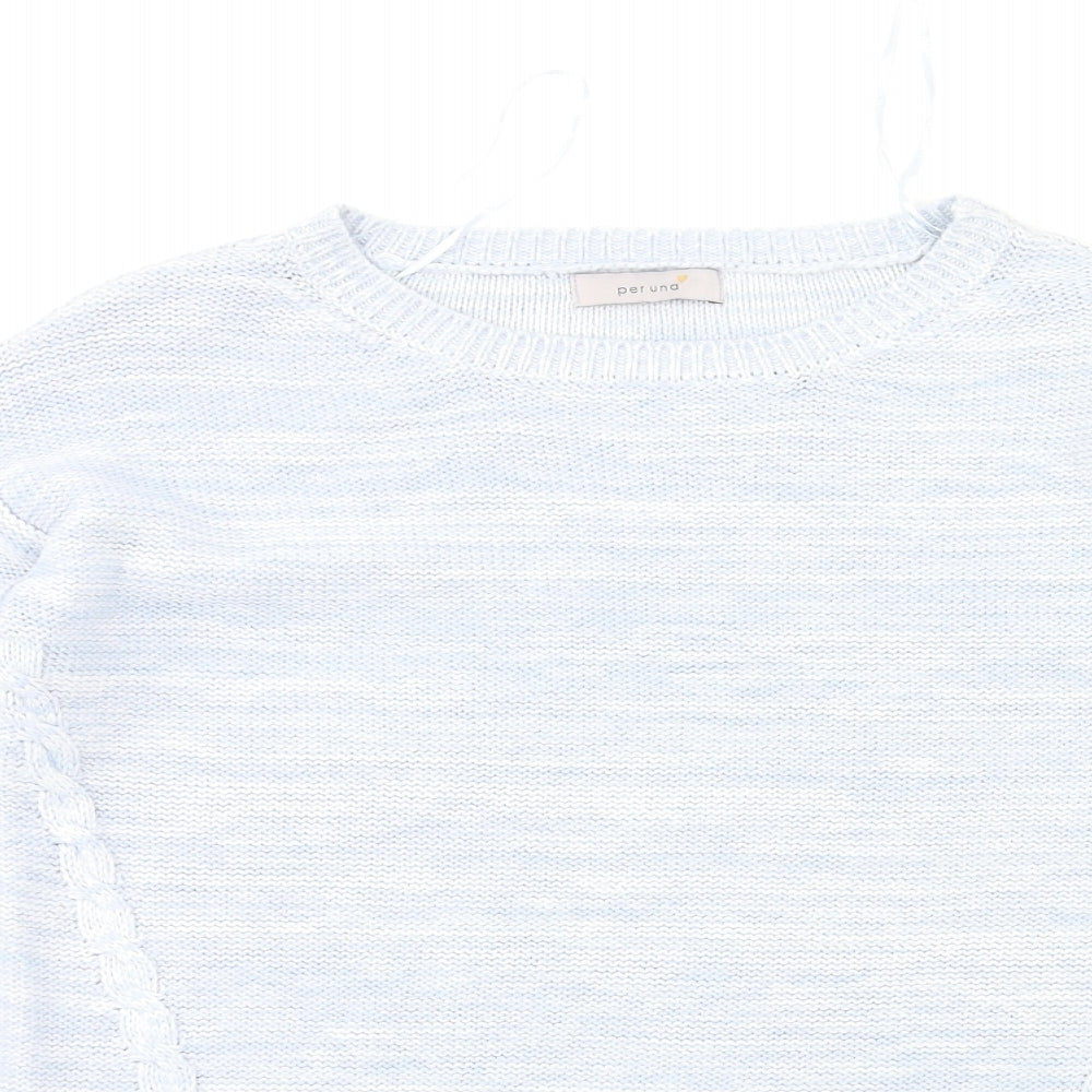 Marks and Spencer Womens Blue   Pullover Jumper Size 8