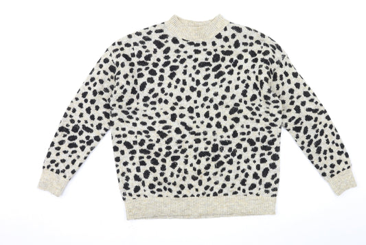 Dorothy Perkins Womens Multicoloured Animal Print  Pullover Jumper Size 14