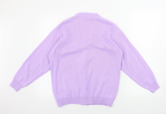 SH Collection  Womens Purple   Cardigan Jumper Size M