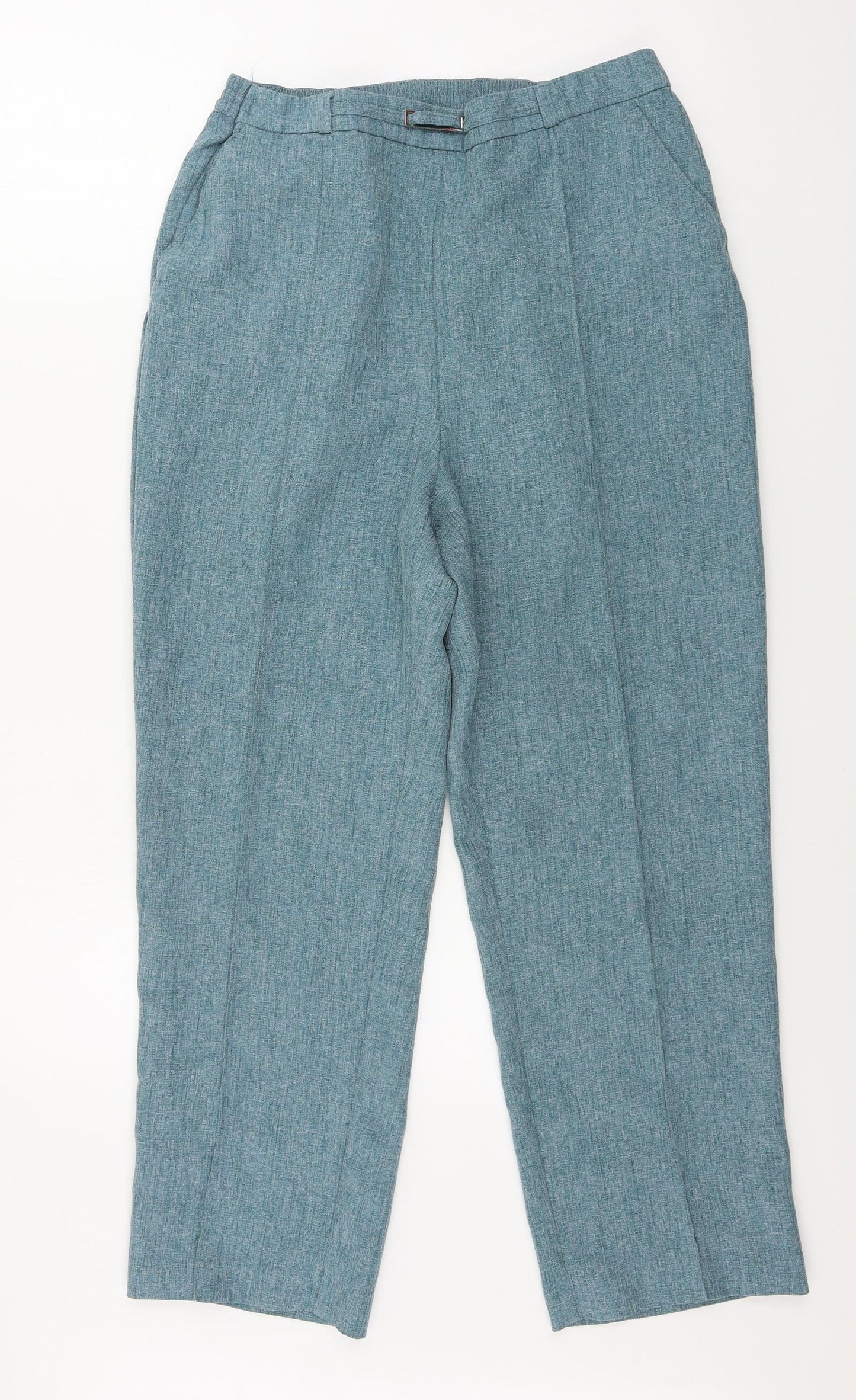Preworn  Womens Blue   Trousers  Size 28 in L25 in