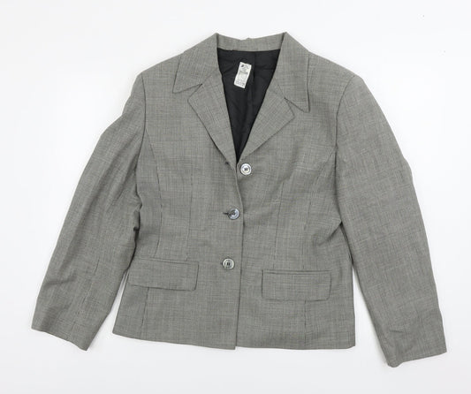 Preworn  Womens Beige   Jacket Blazer Size 16