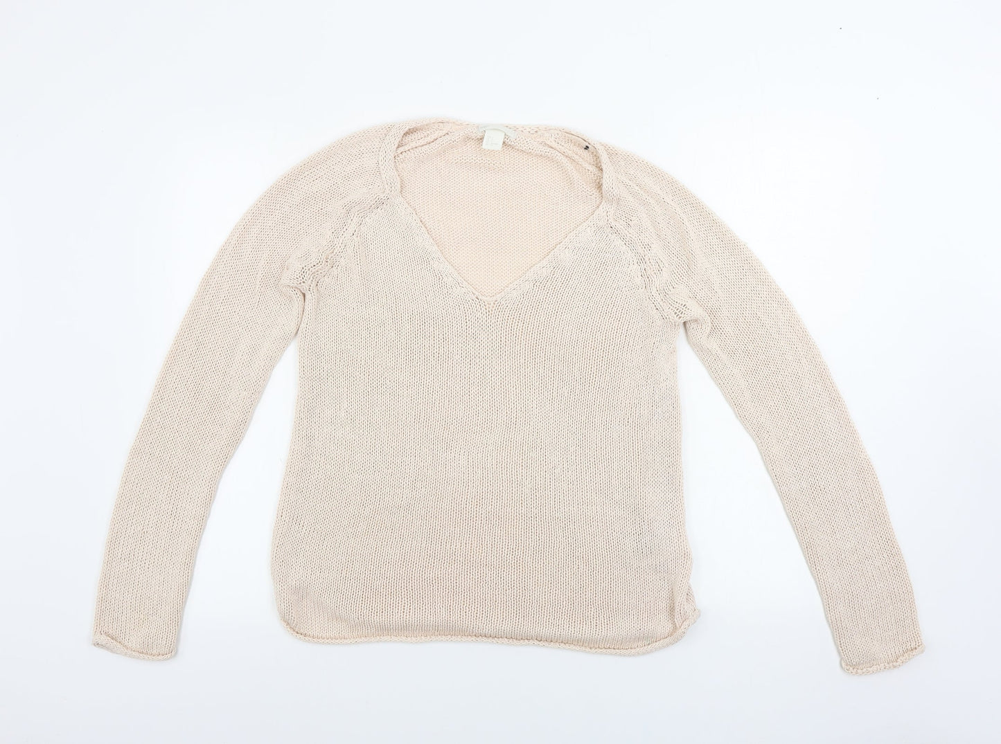 H&M  Womens Pink   Pullover Jumper Size S
