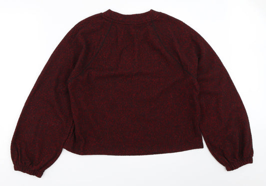 NEXT Womens Red   Pullover Sweatshirt Size 14
