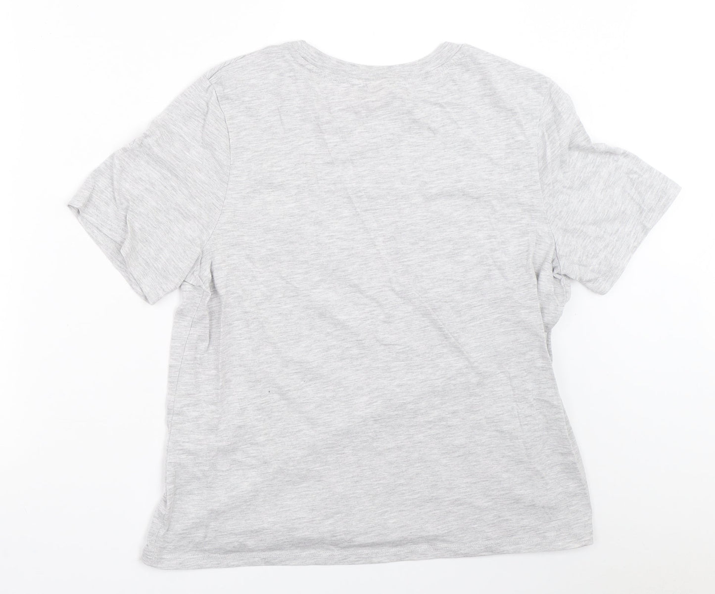 H&M Womens Grey   Basic T-Shirt Size M
