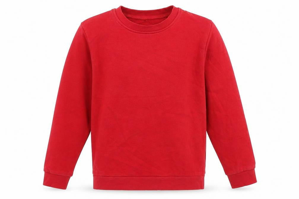 George Boys Red   Pullover Sweatshirt Size 10-11 Years