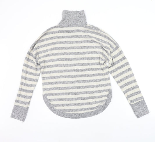 JETON Womens Beige Striped  Pullover Jumper Size S