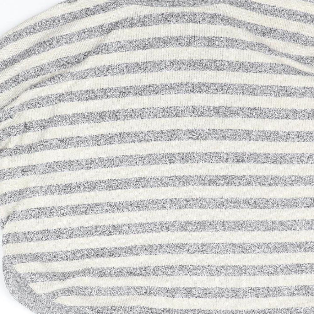 JETON Womens Beige Striped  Pullover Jumper Size S