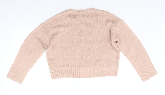 New Look Womens Beige   Pullover Jumper Size S