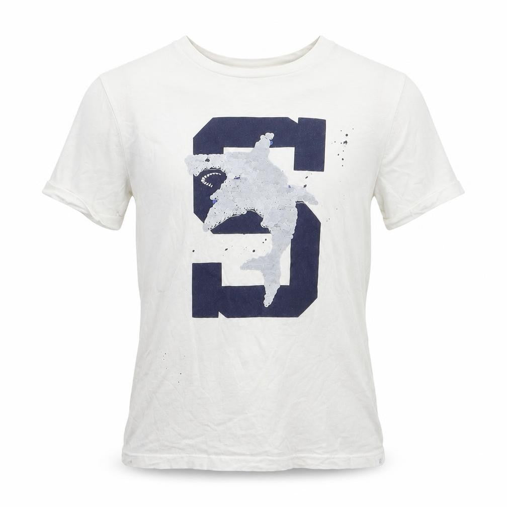 Gap Boys White  Rayon Basic T-Shirt Size S