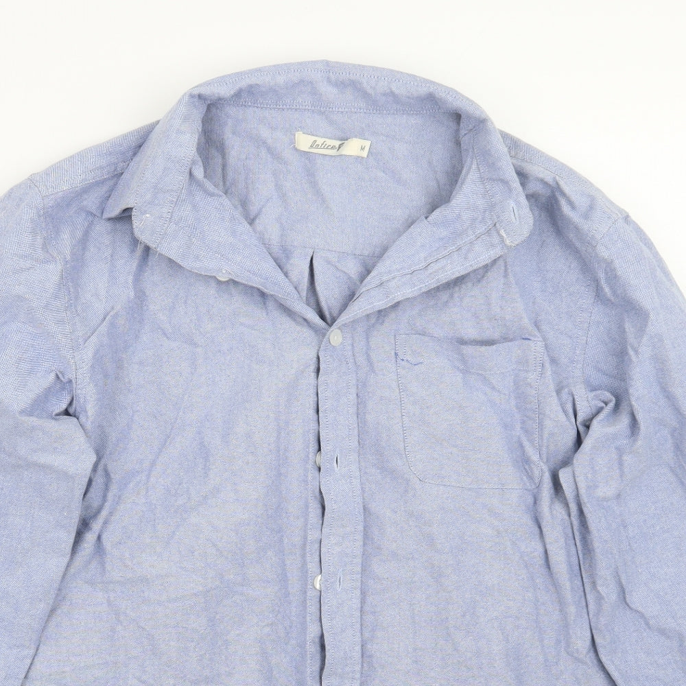 Onfire Mens Blue    Button-Up Size M