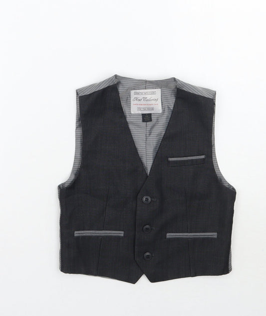 NEXT Boys Grey   Jacket Waistcoat Size 4 Years