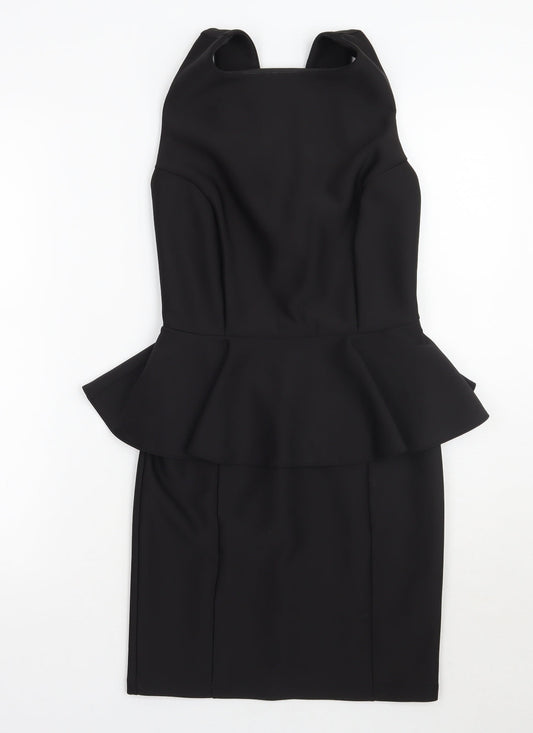 Topshop Womens Black   A-Line  Size 10
