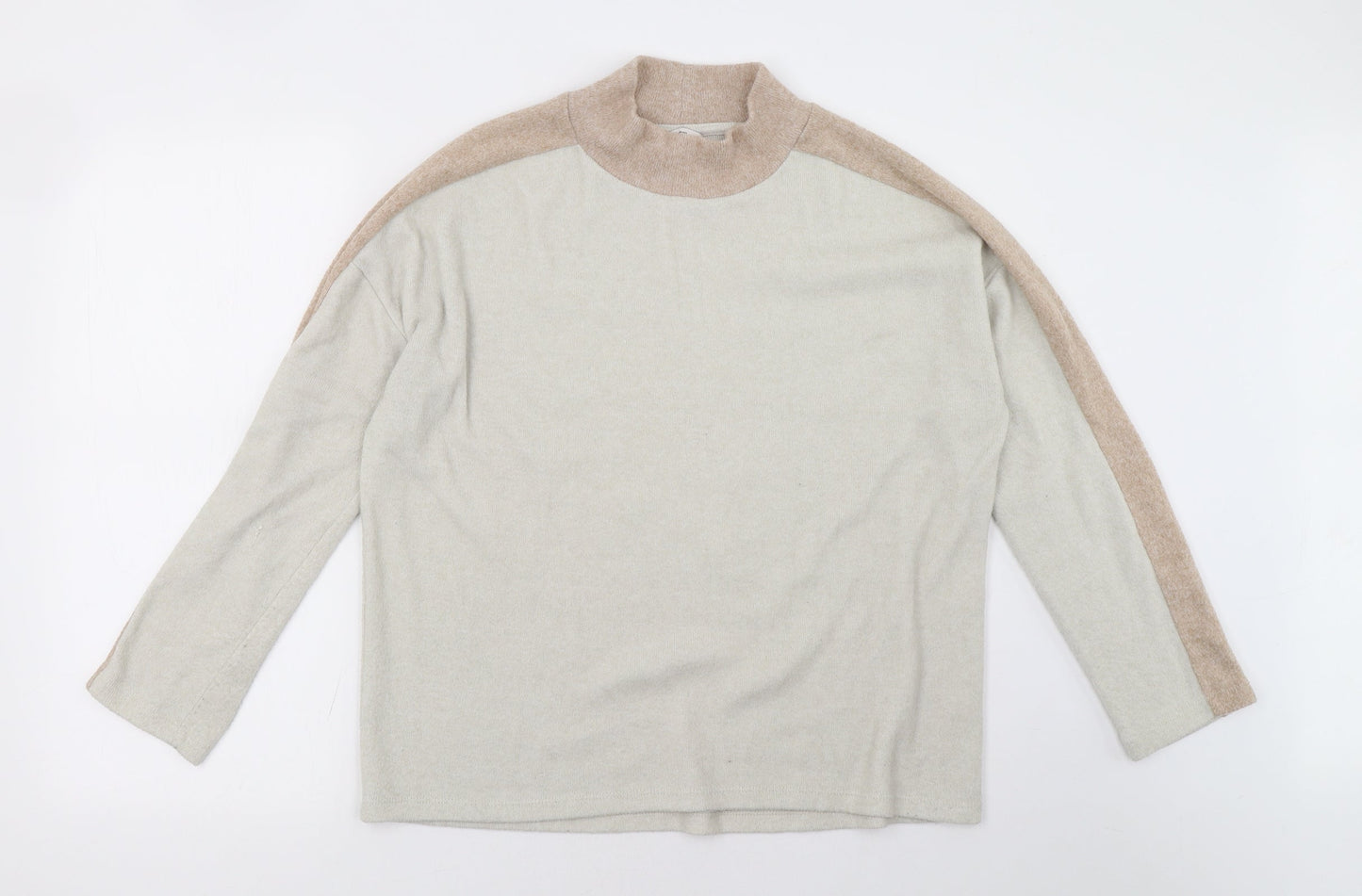 Sainsburys Womens White   Pullover Sweatshirt Size 12