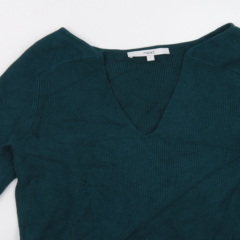 NEXT Womens Green   Pullover Sweatshirt Size S