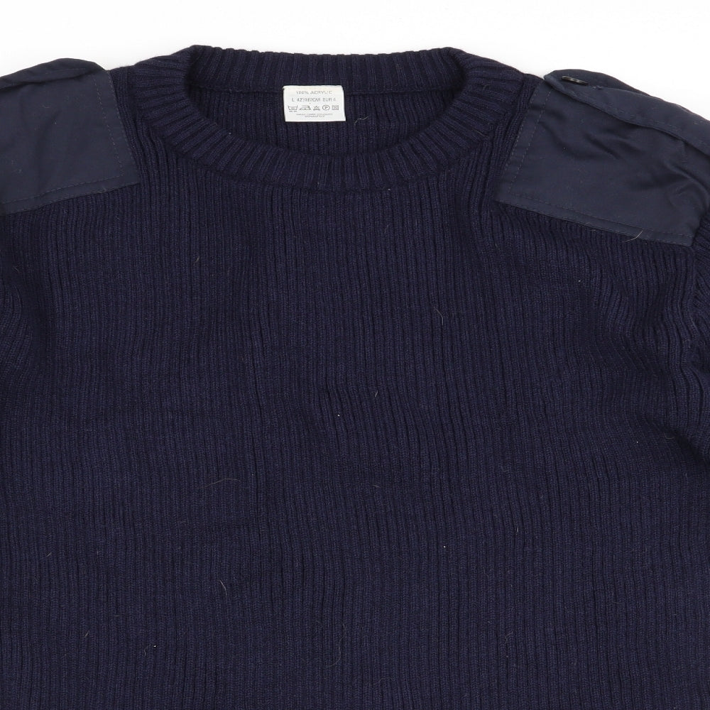 Preworn Mens Blue   Pullover Jumper Size L