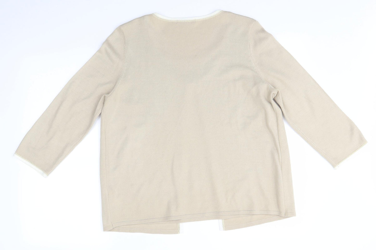 M&S Womens Brown   Cardigan Jumper Size 16