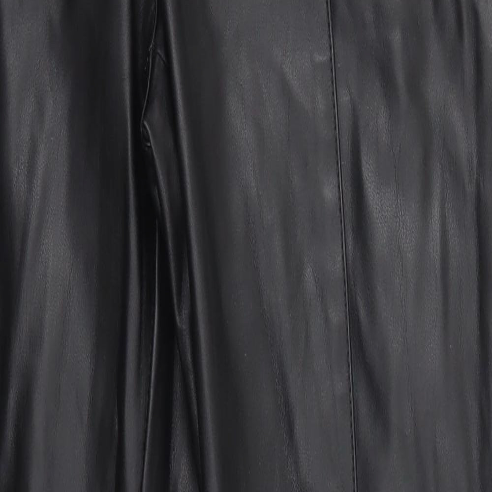 NEXT Womens Black   Trousers  Size 8 L27 in