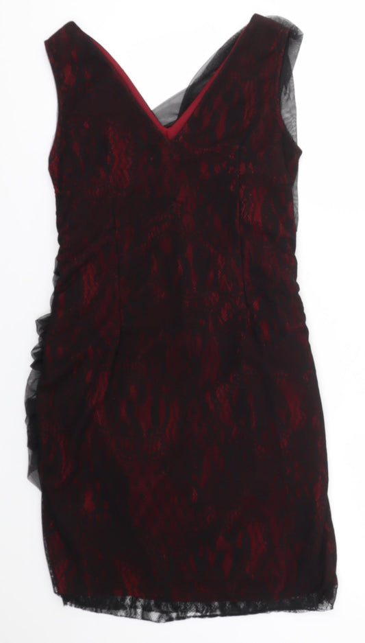 CC Fashion Womens Black   Pencil Dress  Size S