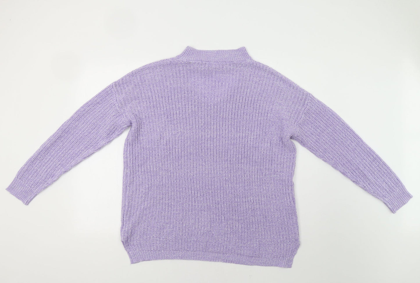 Pep&Co Womens Purple   Pullover Jumper Size L