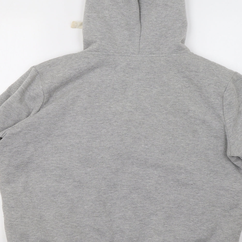 NMew Look Womens Grey   Full Zip Hoodie Size 14