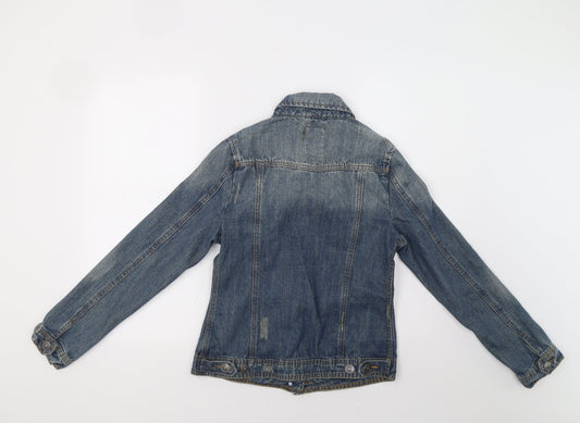 17&Co Womens Blue  Denim Jacket  Size S