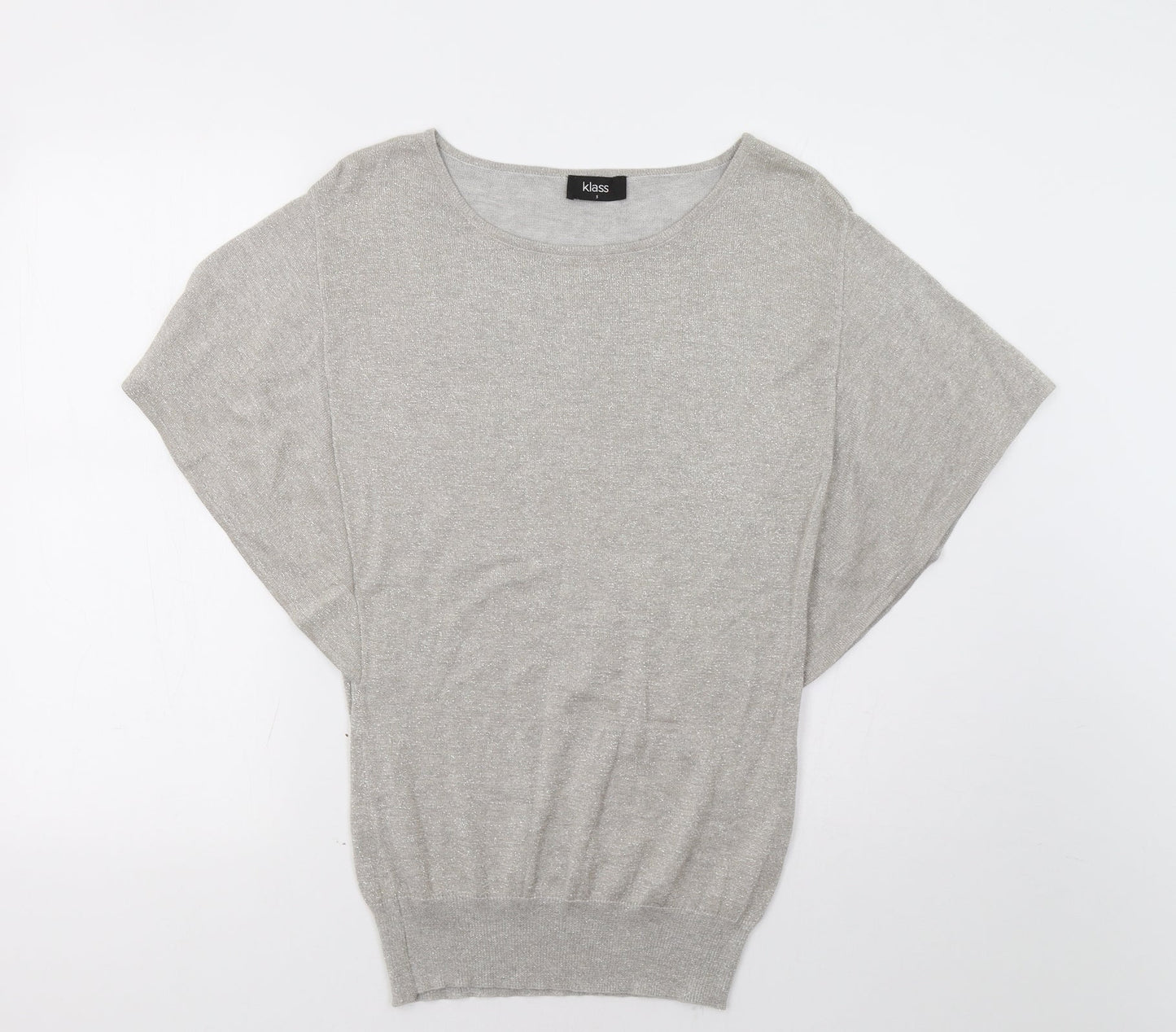 Kl;ass Womens Silver   Pullover Jumper Size S