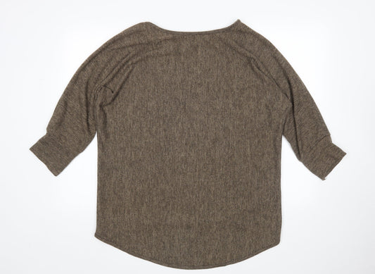 Preworn Womens Brown   Pullover Jumper Size 12