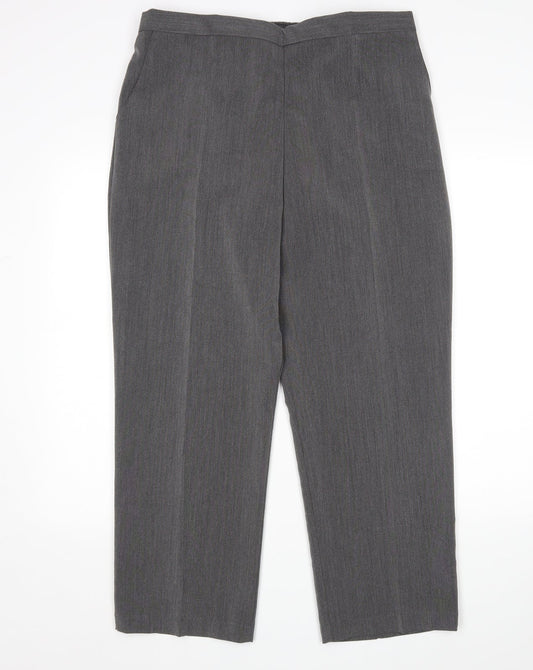 Preworn Womens Grey   Trousers  Size 20 L28 in