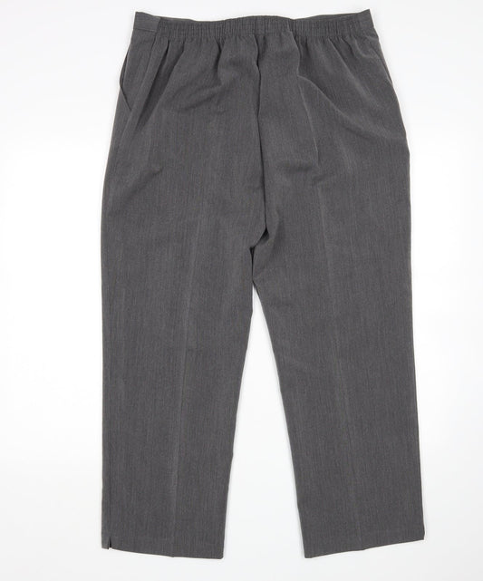 Preworn Womens Grey   Trousers  Size 20 L28 in