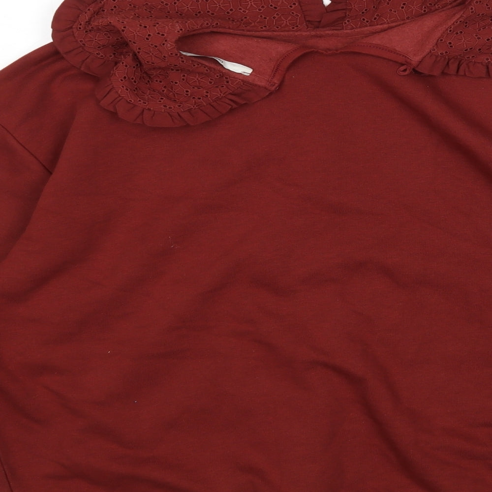George Womens Brown   Pullover Sweatshirt Size M