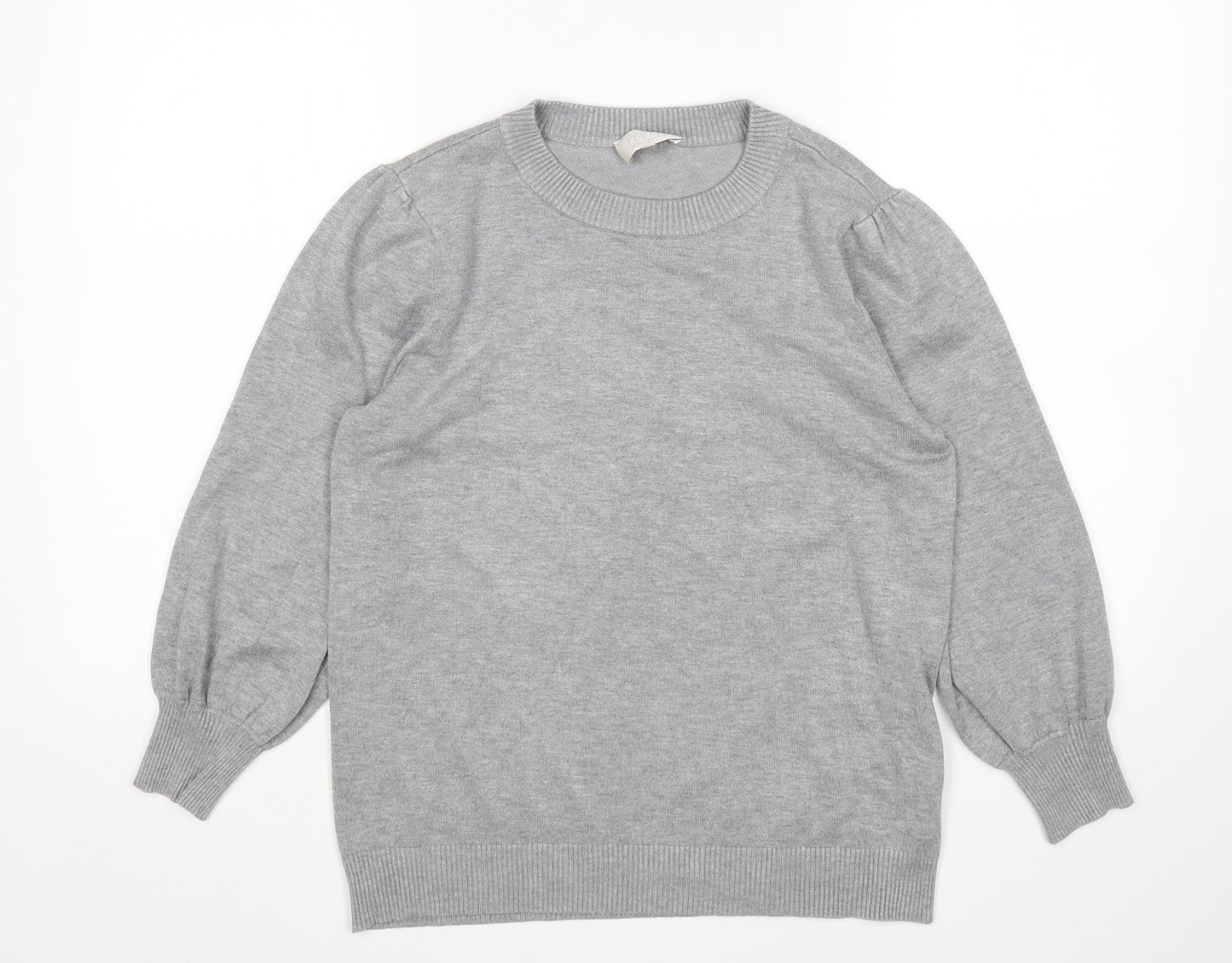 Minus Womens Grey   Pullover Sweatshirt Size M