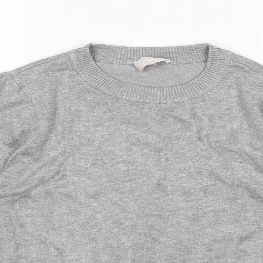 Minus Womens Grey   Pullover Sweatshirt Size M