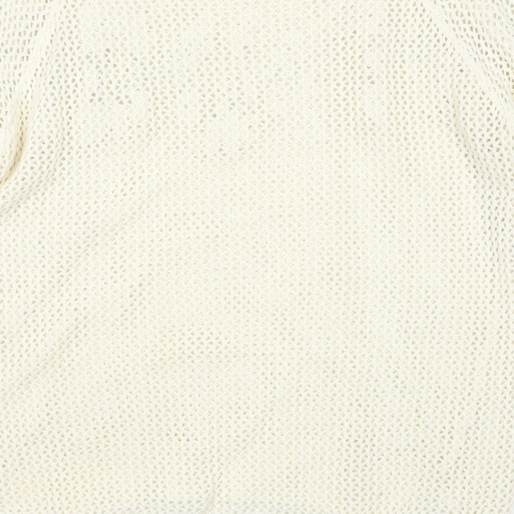 Warehouse Womens Beige   Pullover Jumper Size 10