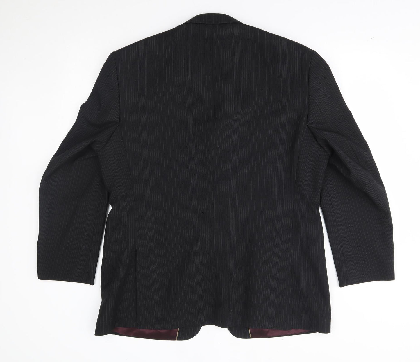 Burton Mens Black Striped  Jacket Blazer