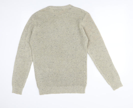 Cedar Wood State Mens Beige   Pullover Sweatshirt Size XS