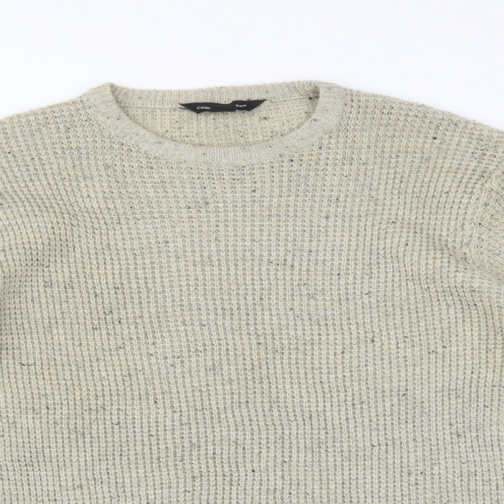 Cedar Wood State Mens Beige   Pullover Sweatshirt Size XS
