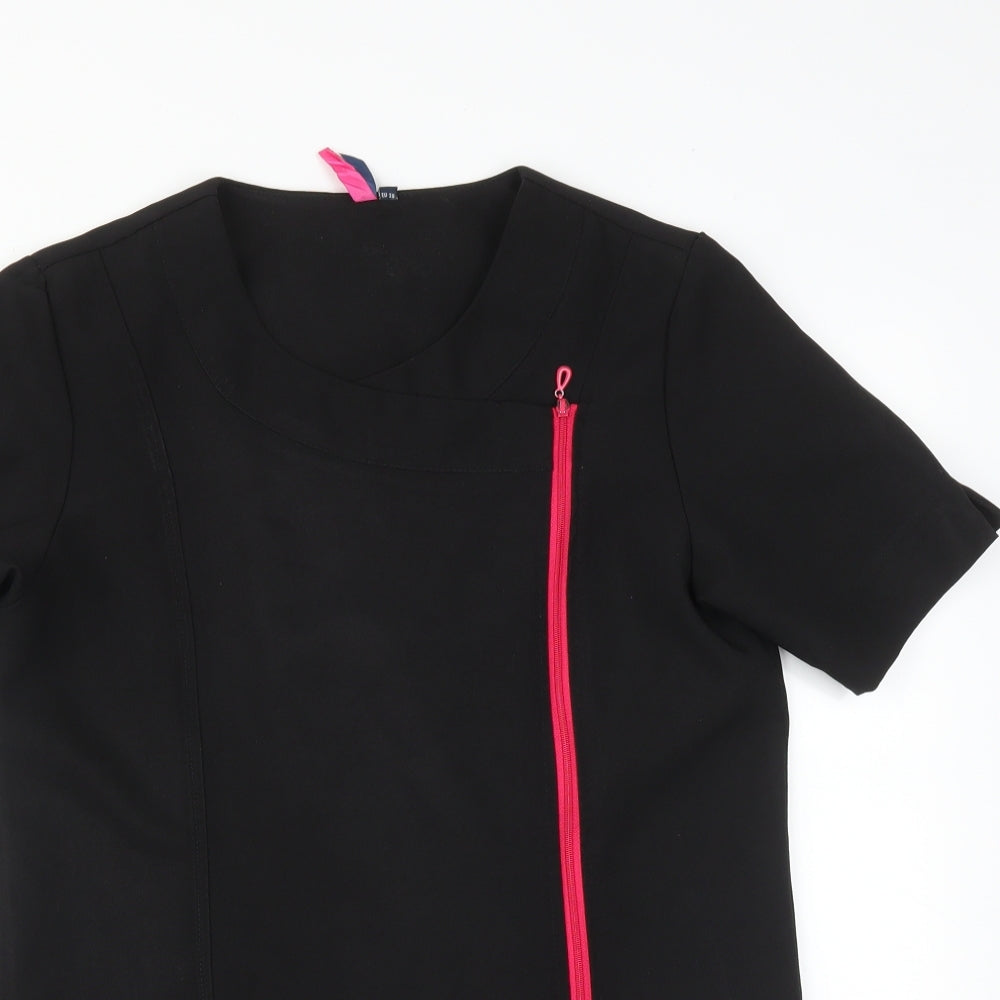 Premier Womens Black   Tunic T-Shirt Size 10