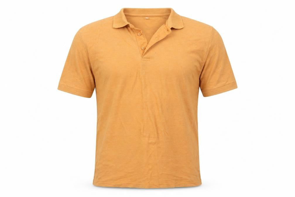 Fellini Mens Orange    Polo Size L