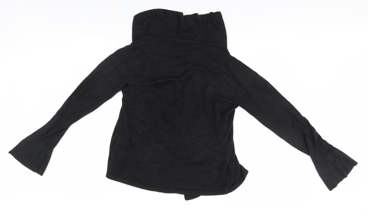 Moda Womens Black   Cardigan Jumper Size 14