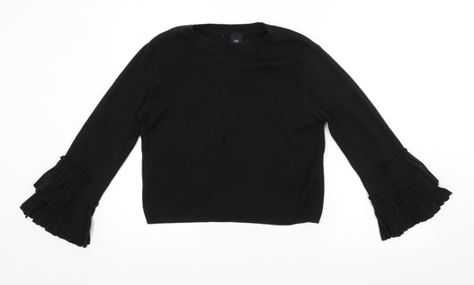 River Island Womens Black   Pullover Jumper Size 10