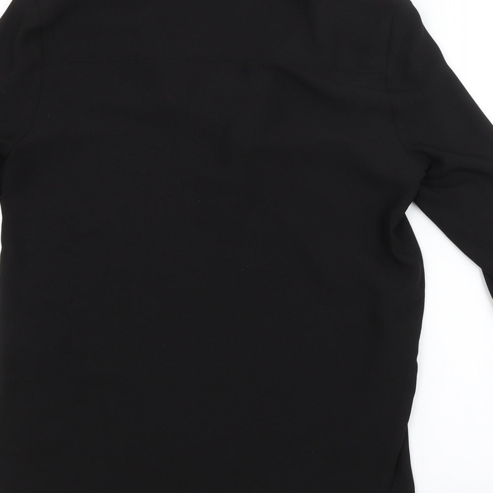 Miss Selfridge Womens Black   Basic Blouse Size 6