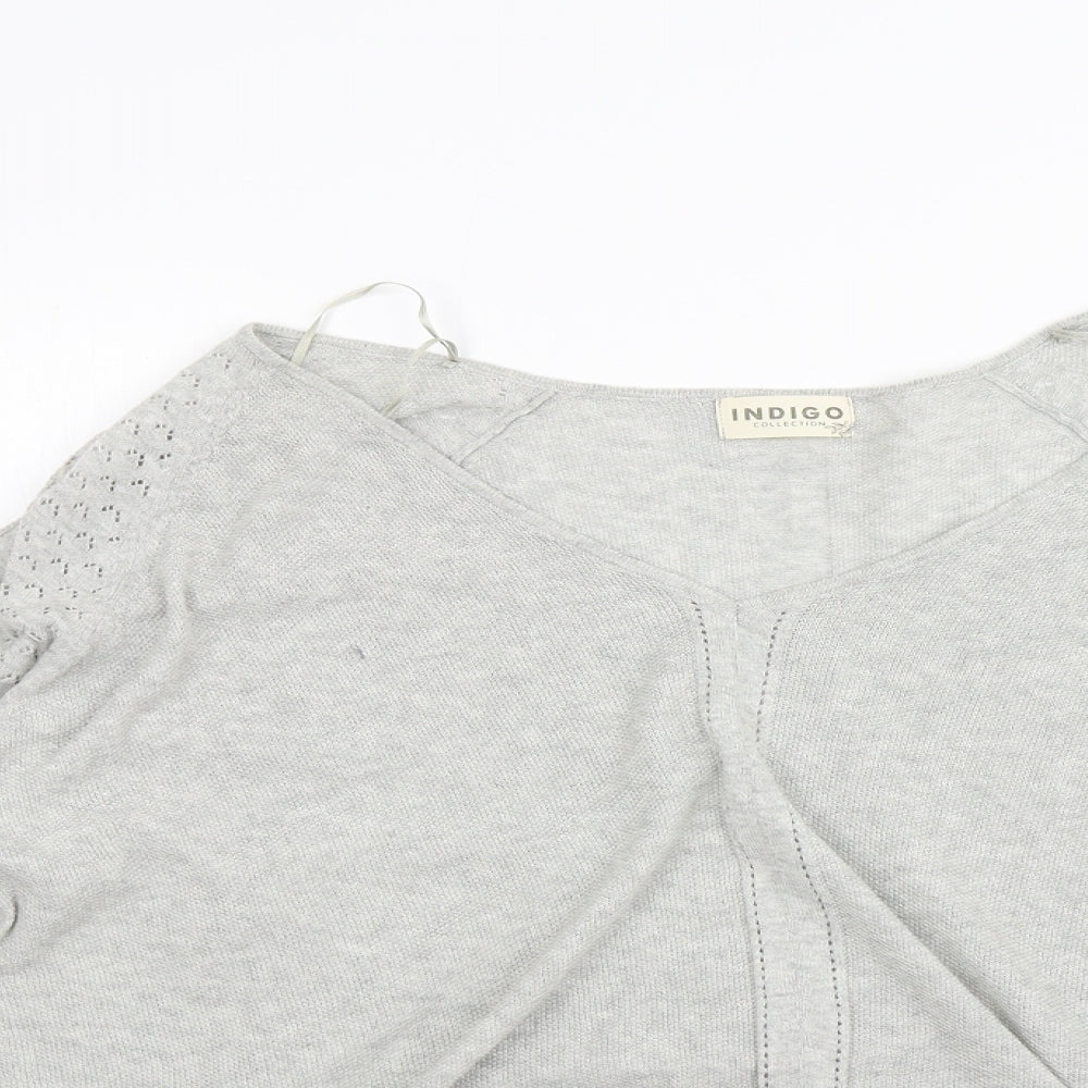 Marks and Spencer Womens Grey   Pullover Jumper Size 12