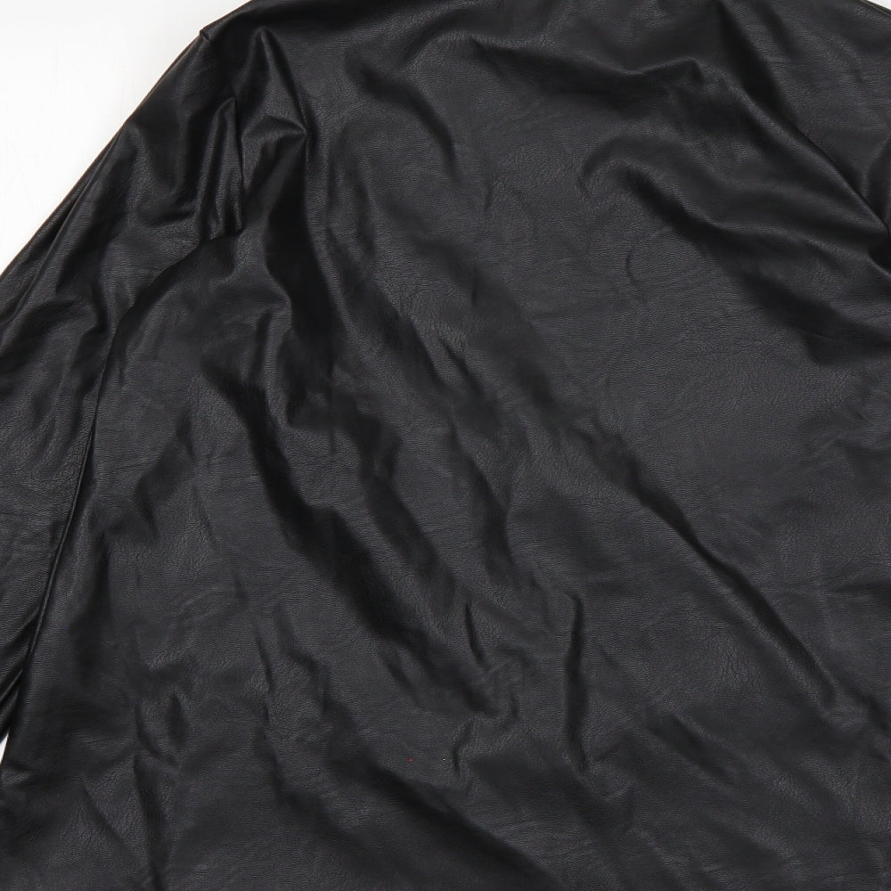 Boohoo Womens Black   Jacket  Size 12
