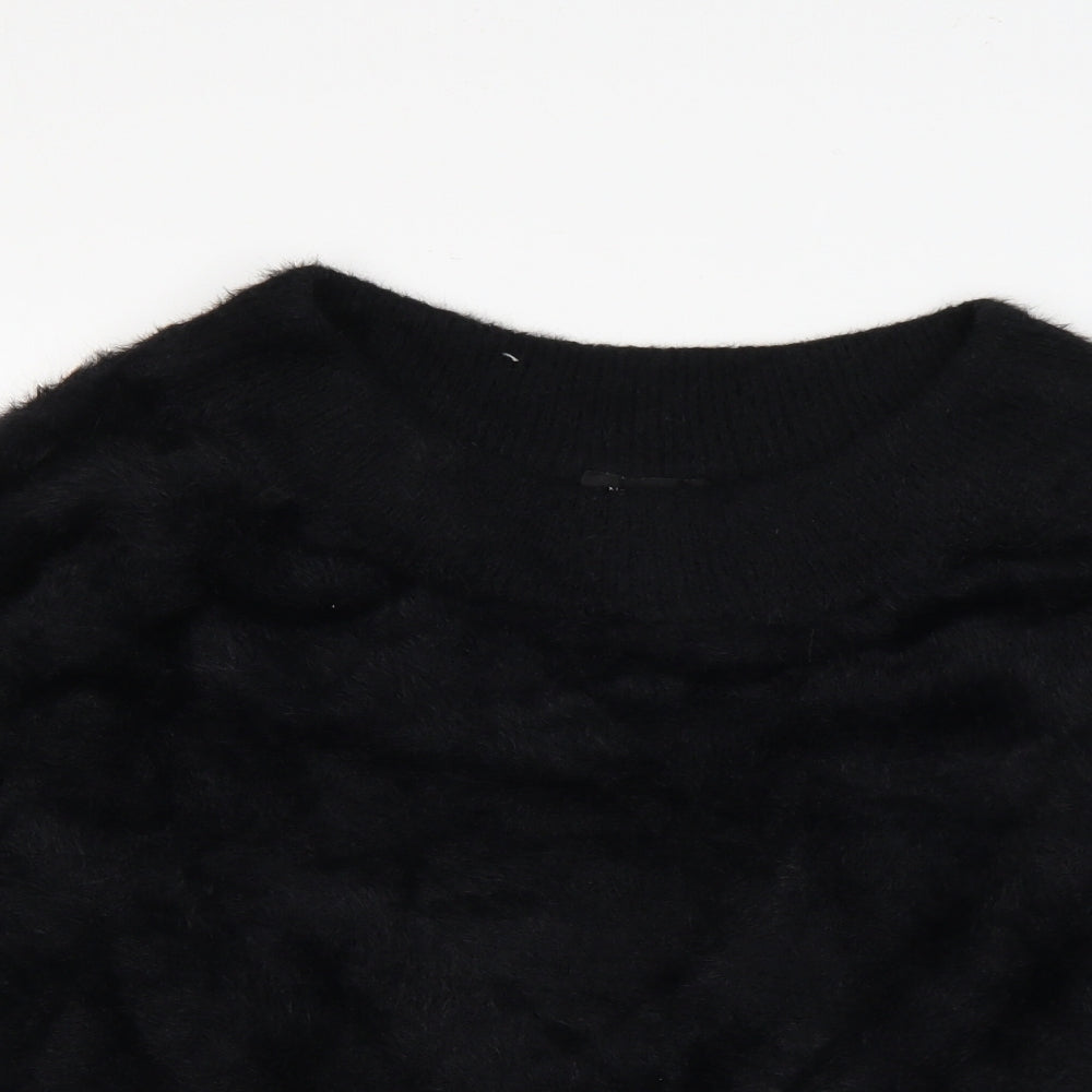 New Look Womens Black   Pullover Jumper Size L