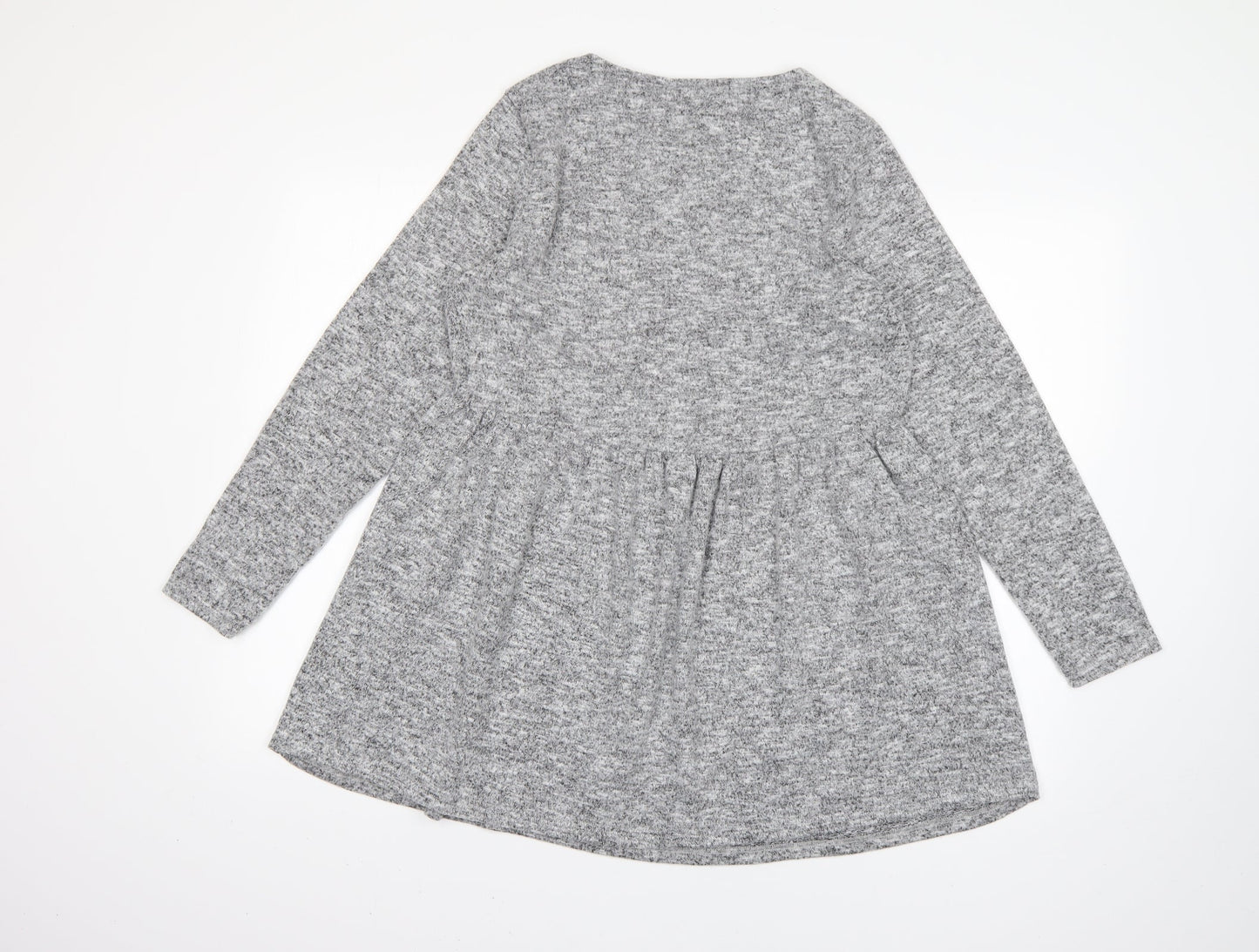 Dorothy Perkins Womens Grey   Basic T-Shirt Size 12