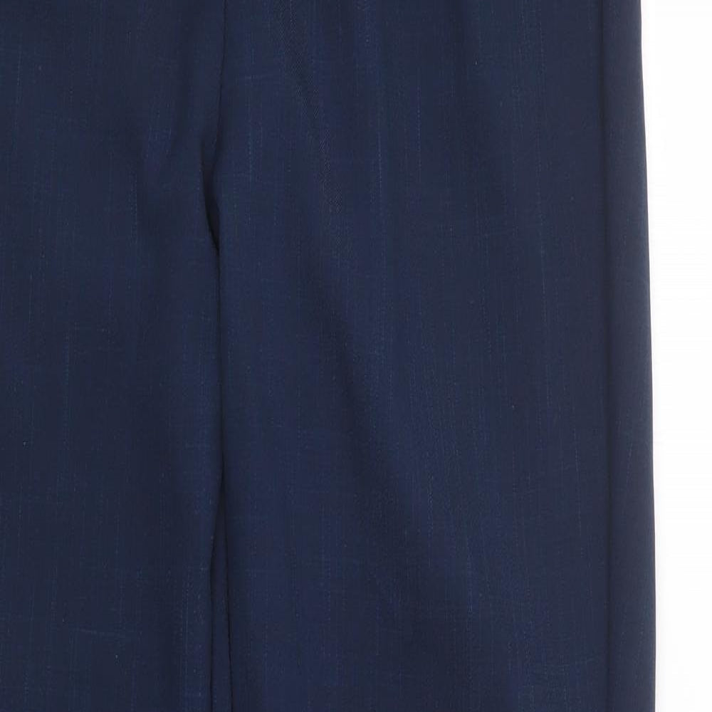 La Beeby Womens Blue   Trousers  Size 8 L27.5 in